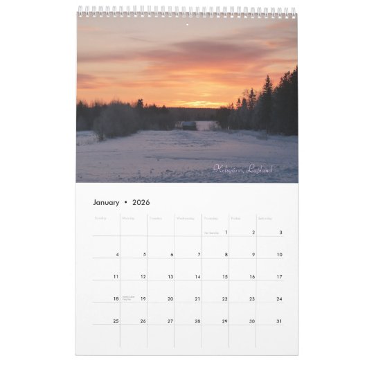 Afbeeldingen van Lapland Agenda 2011 Kalender (Jan 2026)