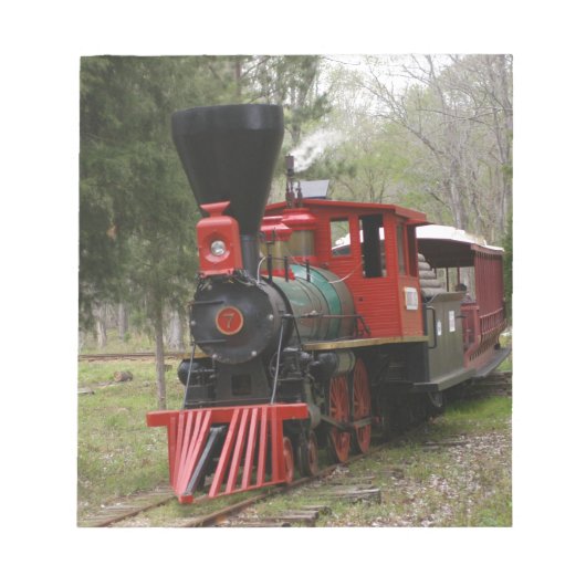 Afbeeldingen van locomotieven notitieblok (Voorkant)