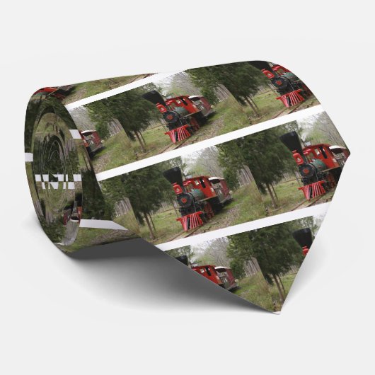 Afbeeldingen van locomotieven stropdas (Opgerold)