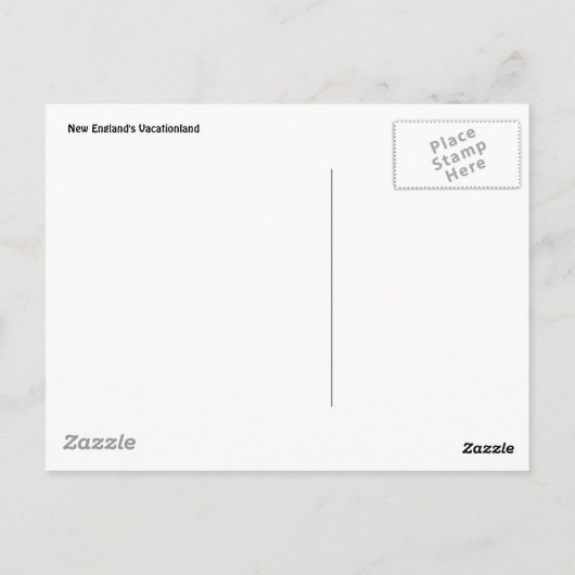 Afbeeldingen van Maine Briefkaart - Gepersonalisee (Achterkant)