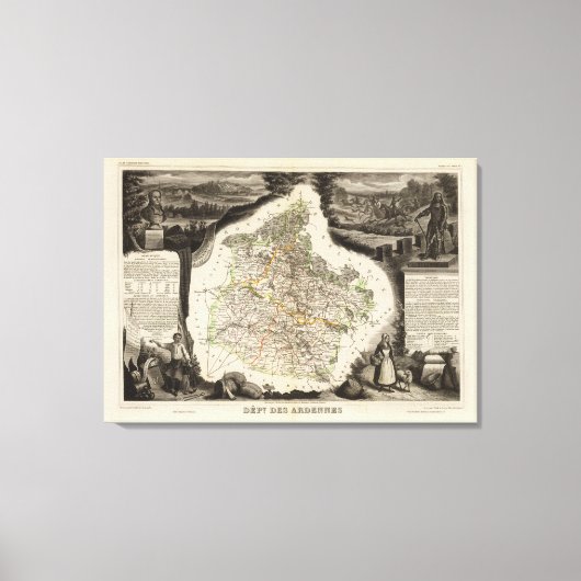 Afbeeldingen van marges canvas afdruk (Voorkant)