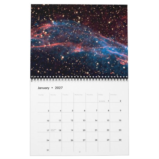 Afbeeldingen van NASA Kalender (Jan 2027)