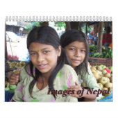 AFBEELDINGEN VAN NEPAL CALENDAR KALENDER (Hoes)