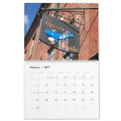 Afbeeldingen van New England 12 maanden kalender (Feb 2027)