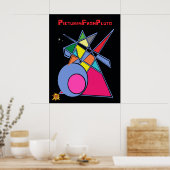 Afbeeldingen van Pluto Poster (Keuken)