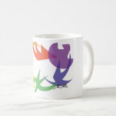 Afbeeldingen van regenboogwervelkolom: Mok (Voorkant rechts)