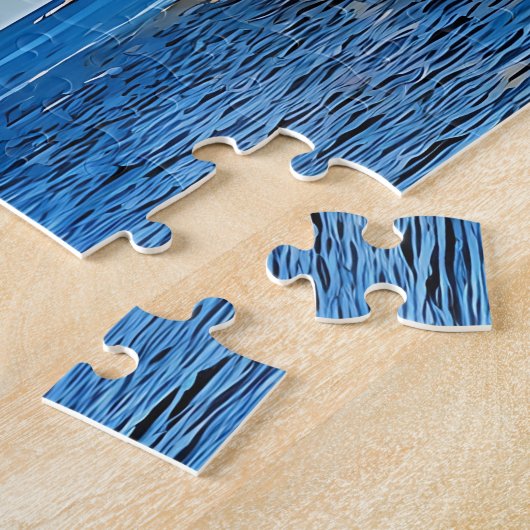 Afbeeldingen van Rocks National Lakeshore  Puzzle Legpuzzel (Zijkant)