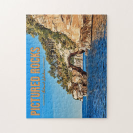 Afbeeldingen van Rocks National Lakeshore  Puzzle Legpuzzel