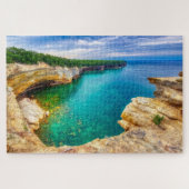 Afbeeldingen van Rocks Vista Foto afdrukken Legpuzzel (Horizontaal)