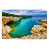 Afbeeldingen van Rocks Vista Foto afdrukken Magneet (Horizontaal)