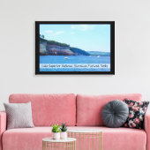 Afbeeldingen van Rocks/Wrapped Canvas Afdruk (Insitu (Woonkamer))
