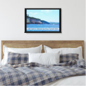 Afbeeldingen van Rocks/Wrapped Canvas Afdruk (Insitu (Slaapkamer))