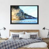 Afbeeldingen van Rocks/Wrapped Canvas Afdruk (Insitu (Slaapkamer))