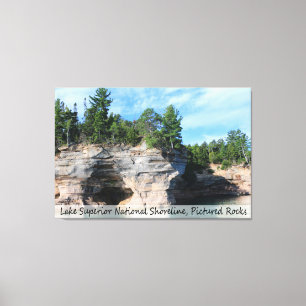 Afbeeldingen van Rocks/Wrapped Canvas Afdruk