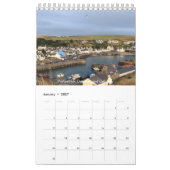 Afbeeldingen van Schotland op een kalender (Jan 2027)