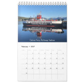 Afbeeldingen van Schotland op een kalender (Feb 2027)