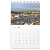 Afbeeldingen van Schotland op een kalender (Jan 2026)