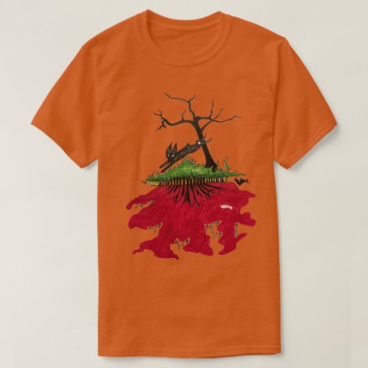 Afbeeldingen van Waterschip Down T-shirt (Design voorkant)