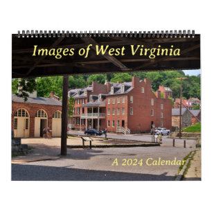 Afbeeldingen van West Virginia 2024 Kalender