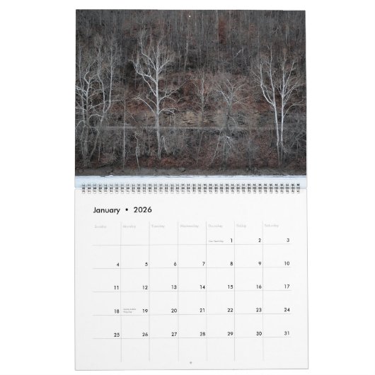 Afbeeldingen van West Virginia 2024 Kalender (Jan 2026)