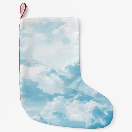 Afbeeldingen van wolkenvectorvector cartoon kleine kerstsok (Voorkant)