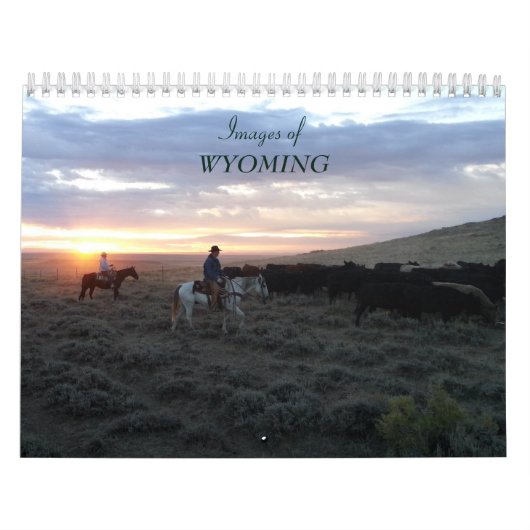 Afbeeldingen van Wyoming 2019 Kalender (Hoes)