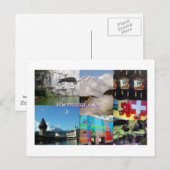 Afbeeldingen van Zwitserland Briefkaart (Voorkant / Achterkant)