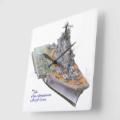 Afbeeldingen voor de muur vierkante klok (Hoek)