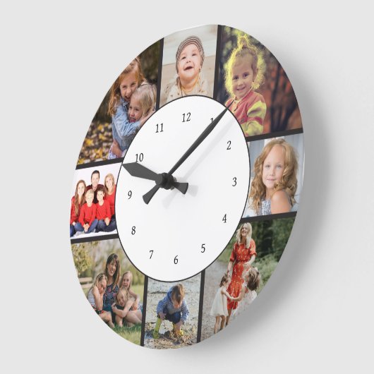 Afbeeldingen voor fotocollage grote klok (Hoek)