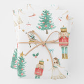 Afbeeldingen voor kerstmis in de Nutcracker Ballet Inpakpapier Vel (In situ)