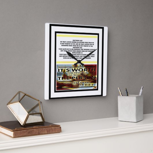 Afbeeldingen voor scripts 03 vierkante klok (Kantoor)