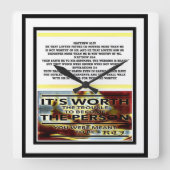 Afbeeldingen voor scripts 03 vierkante klok (Voorkant)