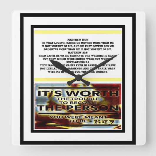 Afbeeldingen voor scripts 03 vierkante klok (Voorkant)