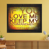 Afbeeldingen voor scripts 17 canvas afdruk (Insitu (Woonkamer))