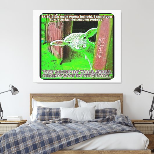 Afbeeldingen voor scripts 18 canvas afdruk (Insitu (Slaapkamer))