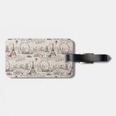  Afbeeldingen voor zwart-wit Europa Bagagelabel (Achterkant horizontaal)