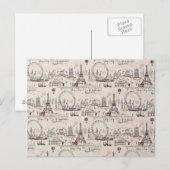  Afbeeldingen voor zwart-wit Europa Briefkaart (Voorkant / Achterkant)