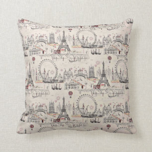 Afbeeldingen voor zwart-wit Europa Kussen