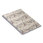  Afbeeldingen voor zwart-wit Europa Notitieboek (Rechterzijde)