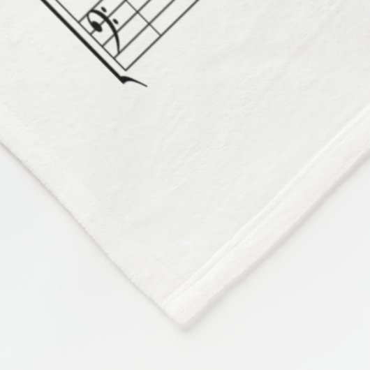 AFBEELDINGSGRACE FLEECE DEKEN (Hoek)