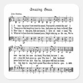 AFBEELDINGSGRACE-STICKER VIERKANTE STICKER (Voorkant)