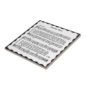 AFBEELDINGSGRATIS -TILE... TEGELTJE (Zijkant)