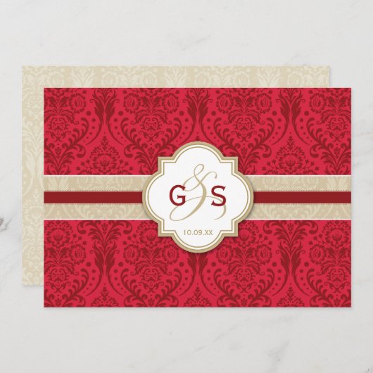 AFBEELDINGSINVITATIES: schoonheid L 1 Kaart (Voorkant / Achterkant)