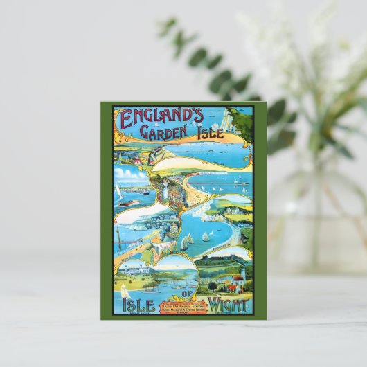 Afbeeldingskaart van Wight Briefkaart (Staand voorkant)
