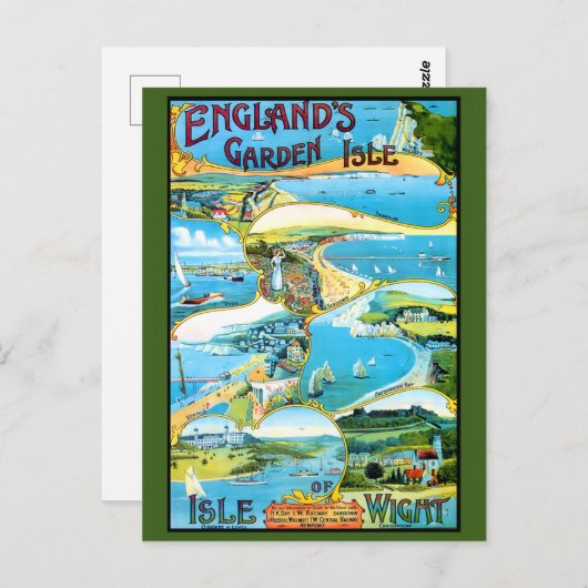 Afbeeldingskaart van Wight Briefkaart (Voorkant / Achterkant)