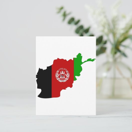 Afbeeldingskaart voor Afghanistan Briefkaart (Staand voorkant)