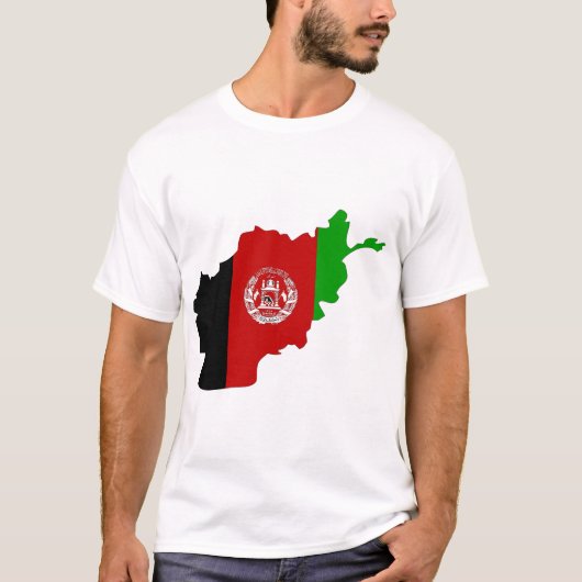 Afbeeldingskaart voor Afghanistan T-shirt (Voorkant)