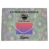 Afbeeldingslampvoet en persoonlijke foto Tassel Groot Cadeauzakje (Voorkant)