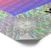 Afbeeldingslampvoet en persoonlijke foto Tassel Poster (Hoek)