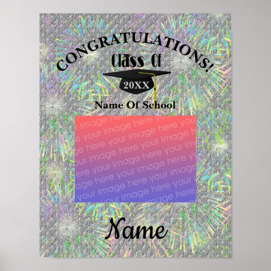 Afbeeldingslampvoet en persoonlijke foto Tassel Poster (Voorkant)